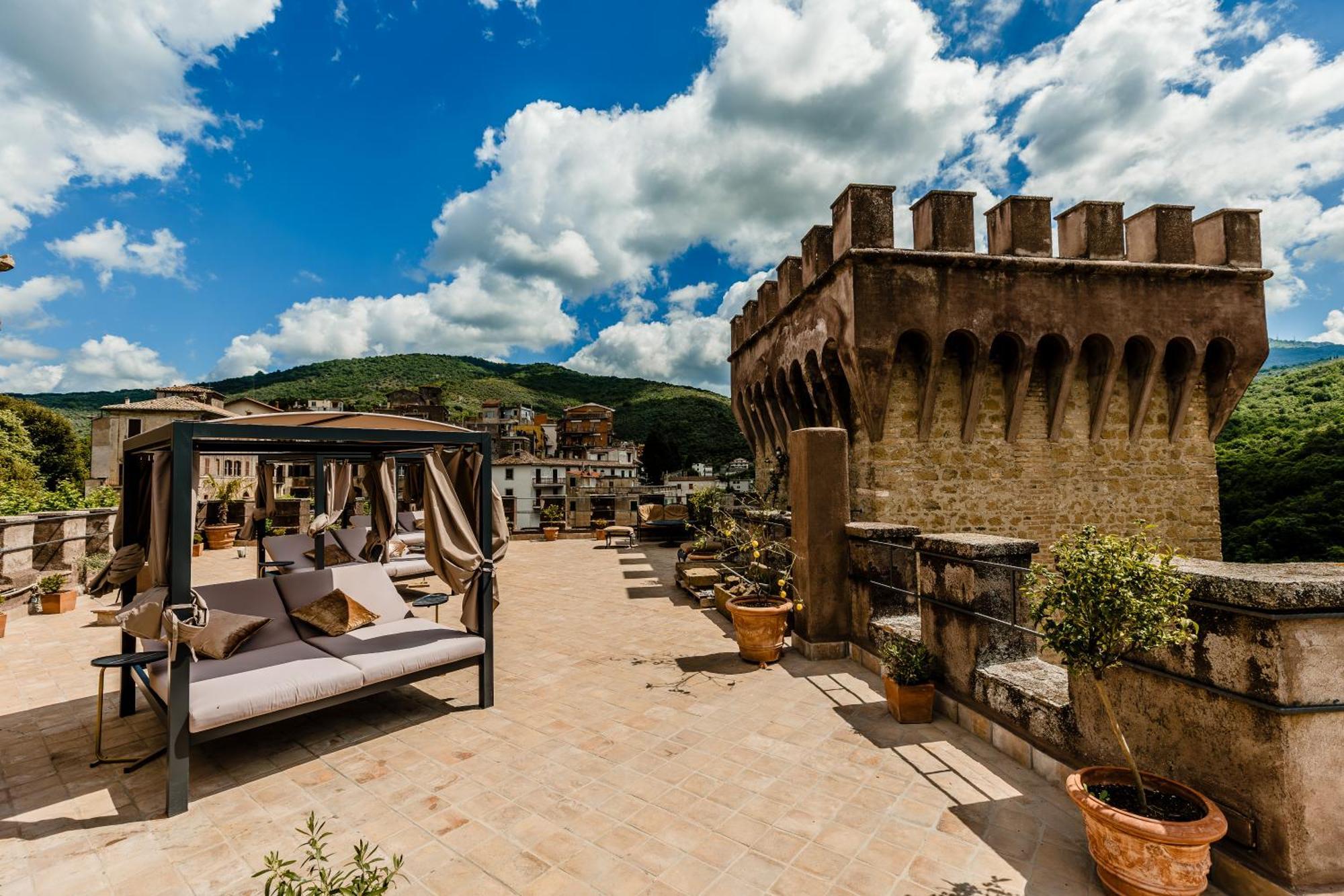 Hotel Castello Brancaccio San Gregorio da Sassola Exteriér fotografie
